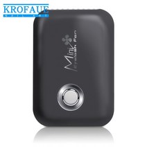 슬러시기계 슬러쉬기계 슬러시메이커 KROFAUE-USB 속눈썹 팬 건조기 미니 휴대용 에어컨 연장 이식 전용, 03 Black B