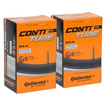 컨티넨탈 콘티넨탈 2개 세트 mtb26 s42 밸브 자전거 타이어 튜브 291