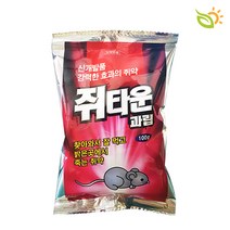 쥐타운 과립 100g 마우스캐치 쥐약 알약 살서제