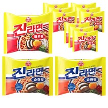 오뚜기 진라면 매운맛 10p + 순한맛 2p, 12개
