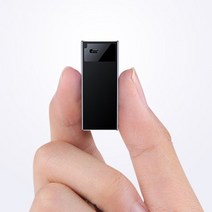 우드 V1980 365대기 작동 장시간 녹음기 연속 녹음 8일간 64GB, 블랙, 우드V1980 128GB
