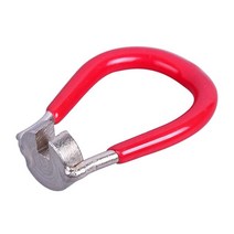 자전거 텐션게이지 스포크 니플 렌치 14g 0.136 인치 3.45mm 휠 림 스포크, 빨간색