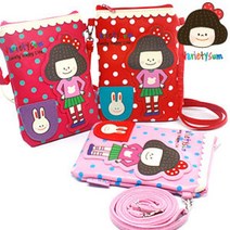 Mallow_쇼핑_버라이어티숨 전신핸드폰크로스HCV05 크로스백 유아가방 어린이소풍 외출백 어린이백 미니백 캐릭터백 폰백@8688@!^^