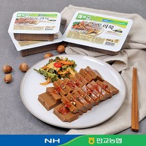 [판교농협]100% 국내산 도토리묵세트 300gx2+500g, 도토리묵300gx2+500g, 2개, 300g