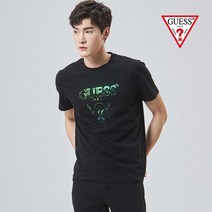 [게스] 남성 오로라필름 무테삼각 반팔티 NM2K0544