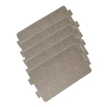 5pcs 두꺼운 파도 가이드 예비 부품 액세서리 캡 전자 레인지 오븐 커버 시트 범용 수리 운모 접시, 하나