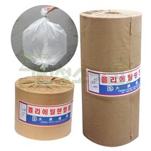 폴리에틸렌필름 0.05mm-12cm-457m 튜브형 농업용 포장용비닐 PE필름 비닐원단 롤비닐 비니루 포장용비닐봉투, 1개
