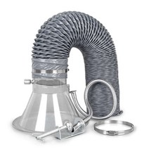 납땜 인두 연기 흡입기 흡연기 공장 제조업 환풍기, 100mm 4 인치 PVC 파이프 1 직선 1