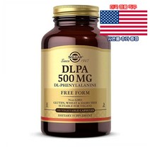 Solgar DLPA 중추 신경계 지원 500mg 100캡슐 영양제 솔가 미국 직구 사은품 추가증정