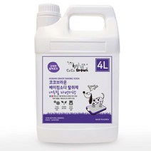 코코브라운 베이킹소다 반려동물 강력 대용량 탈취제 라벤더향 4L, 1개