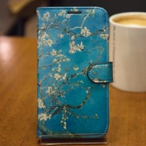 [바보사랑] 베가R3 고흐 꽃피는 아몬드나무 다이어리 폰케이스, 휴대폰모델:베가R3, 상세 설명 참조
