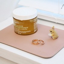 바보사랑 양면사용 미니 매트 트윈컬러 마우스패드 겸용.리코즈, 상세설명 참조, 트윈미니(핑크브라운)