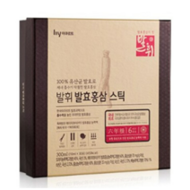 한국야쿠르트 발휘 발효홍삼 스틱, 10ml, 30개x2세트