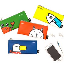 TTW58276C 사무실비품 문구 새학기 학용품 중학생입학선물 문구용품 필통 선물 사이트 대학생 용품 펜슬 사무실용품 쇼핑 필기류 필기도구 초등학생선물 봉제 사무용품 케이 문구쇼핑 문구류 팬슬파우치, 01.꼬등어포인트