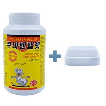 쿠마펜 방역업체 쥐약 식당 전원주택 식품공장 쥐퇴치 살세제 쥐약용기 5개, 1개