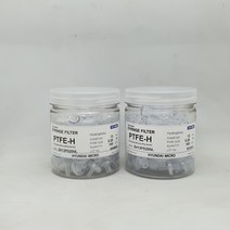 시린지 필터 Syringe Filter PTFE-H 비멸균 / HM 현대마이크로, 25mm, 0.2um, 100/pk