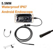 리지드내시경 카메라2m 1 5.5mm 7mm 내시경 카메라 유연한 ip67 방수 검사 borescope 안 드 로이드 pc 노트, 01 5.5mm lens_02 1.5m