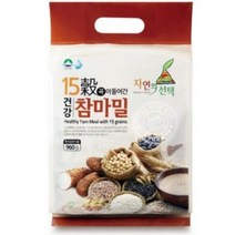 엔초이스 15곡이 들어간 건강 참마밀 960g 어린이 노인 건강한 실속 죽가루, 3개