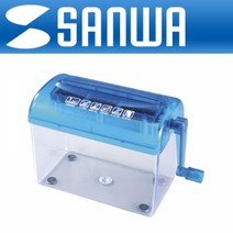 MDG1465 SANWA 수동 소형 문서 세단기 세단기/절삭기/소형세단기/종이분쇄기