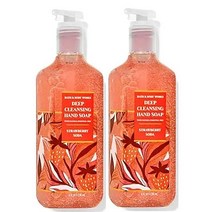 Bath & Body Works 배스 앤 바디 웍스 딥 클렌징 젤 핸드 솝 2팩 8온스 딸기소다 462384