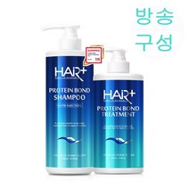 헤어플러스 단백질본드 샴푸 1000ml+트리트먼트 700ml