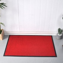 마트 상가 입구용 미끄럼방지 흙먼지털이 현관바닥매트 네일샵 출입문발판 매장 가게, 그린