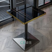 엔틱 소파 가죽 레트로 거실 넓은 통가죽 홈쇼핑 명품 천연 고풍 북유럽, 공식 표준, 60*60 사각테이블(암판색)