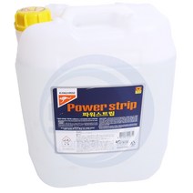 파워스트립18.75L 캉가루 강력왁스박리제 찌든때제거제 아스타일 피타일 장판타일 비닐타일 디럭스타일 데코타일 청소세제 약품 말통, 1개