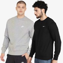 [정품] 나이키 라운드 맨투맨 NSW 프렌치테리 스우시 크루 클럽 크루 플리스 스탠다드 3178 HB
