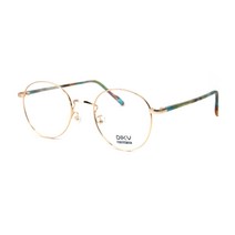 [DIKY] 디키 DK631D_003_50_GR 라운드 메탈 패션 안경테