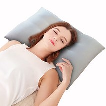 경추 베개 1+1 목편한 수면베개 잠잘오는 숙면베개 맞춤 높이조절 빨아쓰는베개, 화이트 1+1