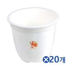 MQL344945심플 라인 원화분 1호x20개 다육이화분 원예용품 용기