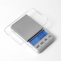 고급 휴대용 디지털 미니 전자 저울 계량 가정용 0.01 그람 단위 0.01g - 500g 실버 7x12cm, 상세 참조, 상세 참조, 상세 참조