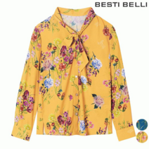 베스띠벨리 베스띠벨리 레트로 플라워 프린트 블라우스_K DB2409