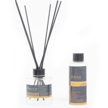 레이나퍼퓸 블랙 디퓨저 120ml, 화이트머스크, 1개