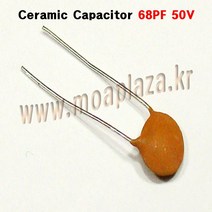 세라믹콘덴서68pF(1개~1000개) 세라믹커패시터 세68P Ceramic Capacitor 68pF 50v, 세라믹68P(1000개)