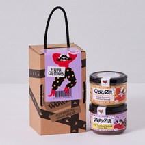 [슈퍼잼] 와자 2종 선물세트 (헤이즐넛+솔티드카라멜), 없음