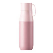 400ml 스테인레스 스틸 보온병 병 USB 충전식 온도 디스플레이 플라스크 커피 머그 물병 하이테크, 01 450ml, 04 Pink_01 450ml