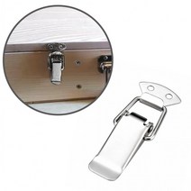 걸고리 매미고리 잠금장치 스텐, 스텐 매미고리(중)