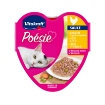 반려 비타크래프트 캣 포에시 하트캔 치킨 & 야채 85g, 12개묶음