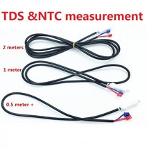 측정기 38quot 정수기용 od9.5 수질 테스트 tds 전도도 ntc 센서 유량, tdsntc2meter