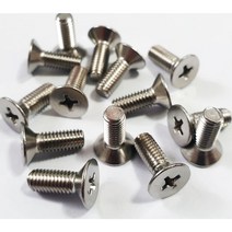 스텐사라볼트 316재질 M6X12 1봉 500개 STS접시머리