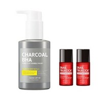 썸바이미 차콜 바하 포어 클레이 버블 마스크팩 + 스네일 토너 6ml x 2p, 15세트