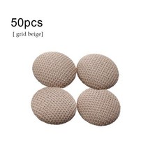 헤드라이닝 나사 차 지붕 보수 헤드라이너 고정 핀 자동차 천장 버클 50pcs 헝겊 스냅 리벳 리테이너 헤드 라이너 수리 버튼, WHITE