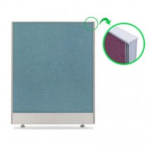 가구샘 PVC 파티션 H1200 원톤 밝은프레임 OG1050ca, H1200xW1600_PN713