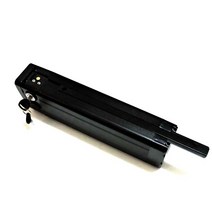 헬퍼솔 금속 24V 36V 48V 60V 72V 전기 자전거 배터리 케이스 실버 물고기 알루미늄 하우징 하단 ebike, [16] 52v black 560mmLong