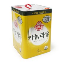 대용량 카놀라유 18L/오뚜기, 1개, 18l