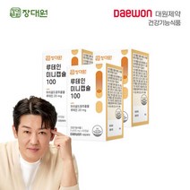 [대원제약]장대원 루테인 미니캡슐 100 (3박스/6개월)+쇼핑백, 단품, 단품