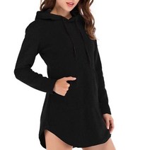 L.ONLINE SHOP여성 롱 후드 티셔츠 맨투맨 긴팔 롱티 루즈핏 AK58 후드티 후드집업 후드코트 힙합패션