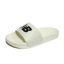 뉴발란스 NB슬라이드 슬리퍼 아이보리 남자 여자 학교 스포츠 SD1101GWT